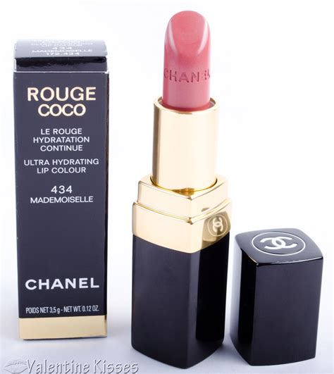 chanel rouge coco 434 mademoiselle|Chanel lipstick 434 mademoiselle.